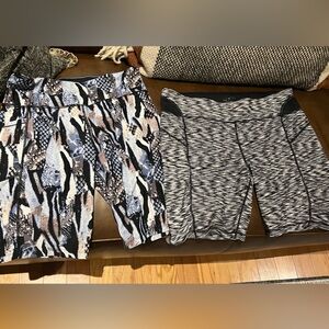 2 pair of Calvin Klein biking shorts - XL